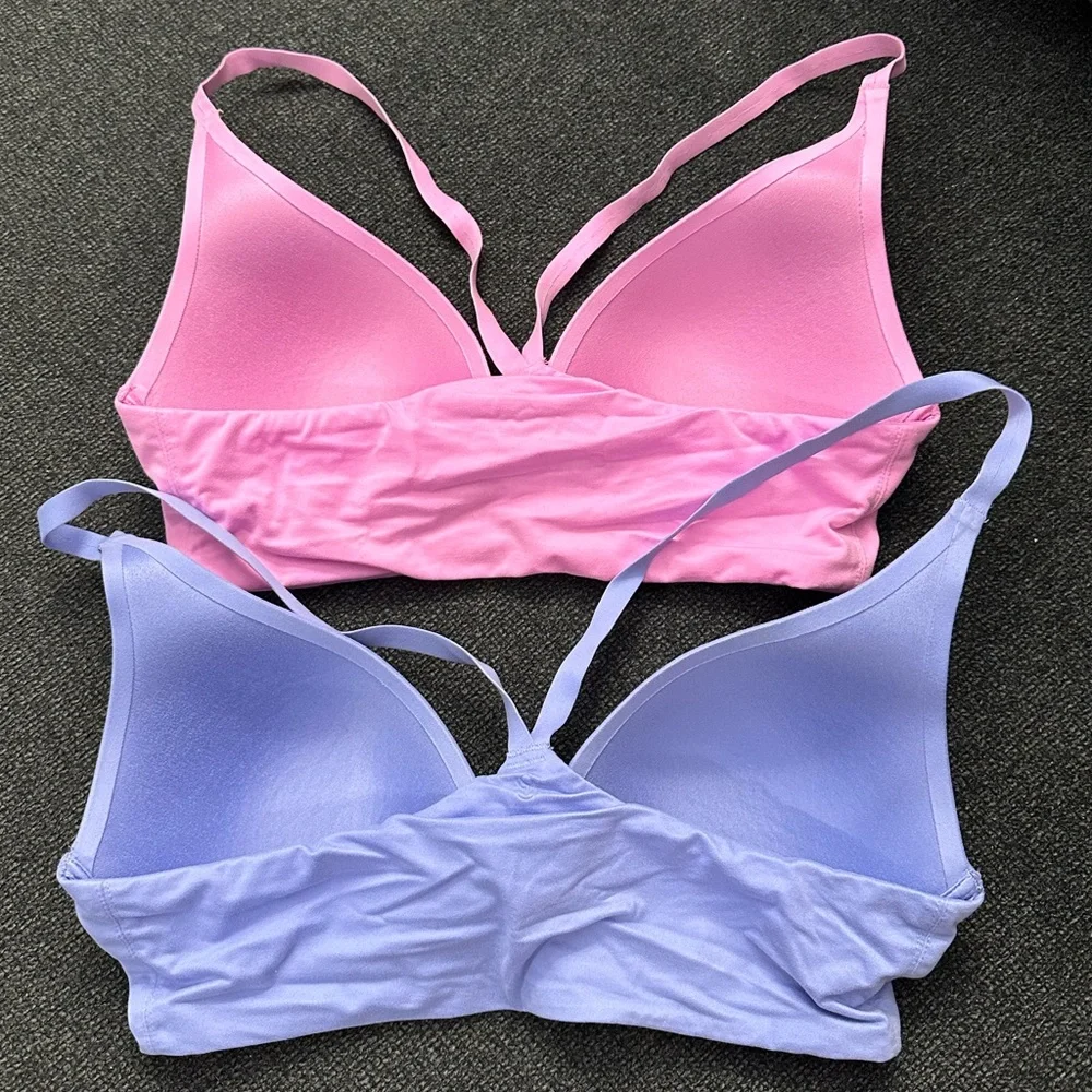 2 Victoria's Secret Lounge Bralettes - Picture 2 of 3